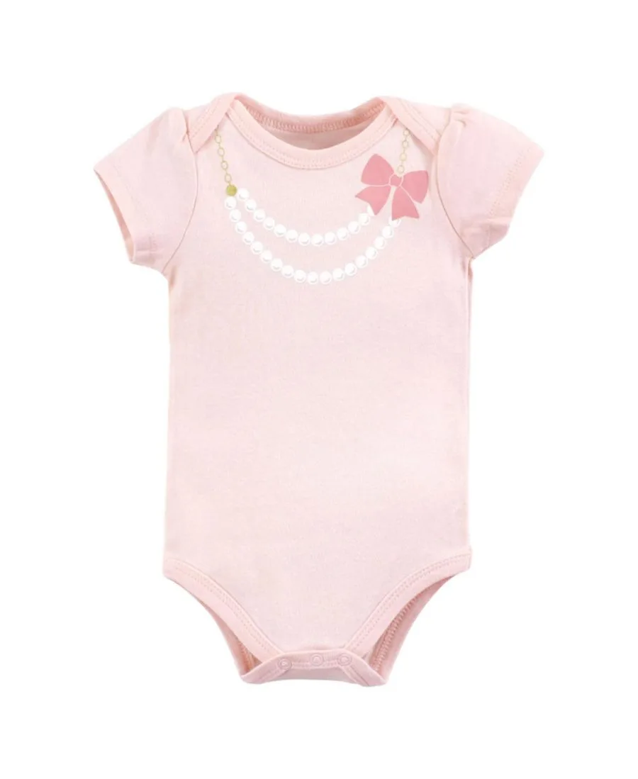 Комплект из 3 хлопковых боди Hudson Baby, Miss Sassy Pants — фото 3