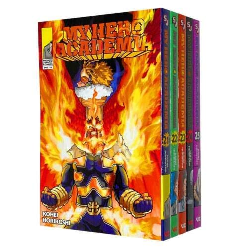 

My Hero Academia Series Vol (21-25) Books Collection Set by Kohei Horikoshi (VIZ Media Publication)