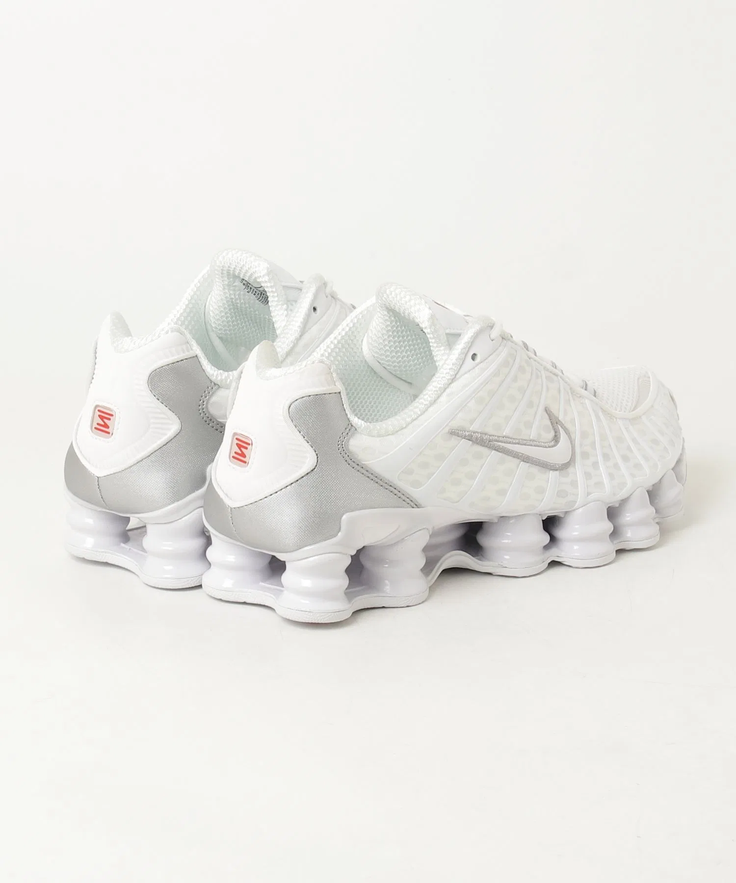Мужские кроссовки NIKE SHOX TL белые — фото 2