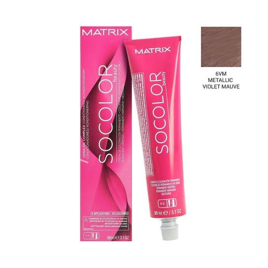 

Краска для волос - оттенки металлик (6ВМ), 90 мл Matrix, Socolor Beauty Mixed Metal