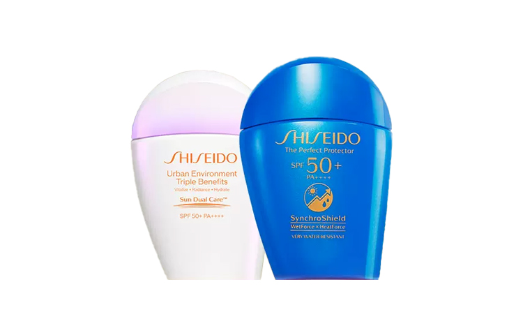 SHISEIDO ZISHENGTANG Blue Chubby Pink Chubby новый солнцезащитный набор от Xinyang солнцезащитный уход за кожей UV защита 2 бутылки — фото 4