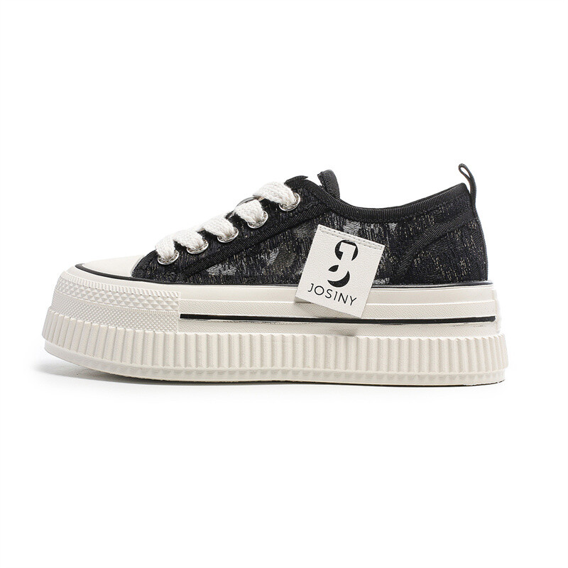 

Кроссовки JOSINY Casual Shoes Women's Low-Top, Черный, Кроссовки JOSINY Casual Shoes Women's Low-Top