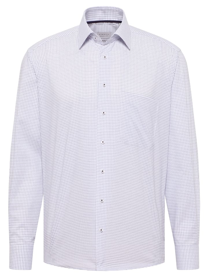 

Рубашка COMFORT FIT дымчато-синего цвета Eterna