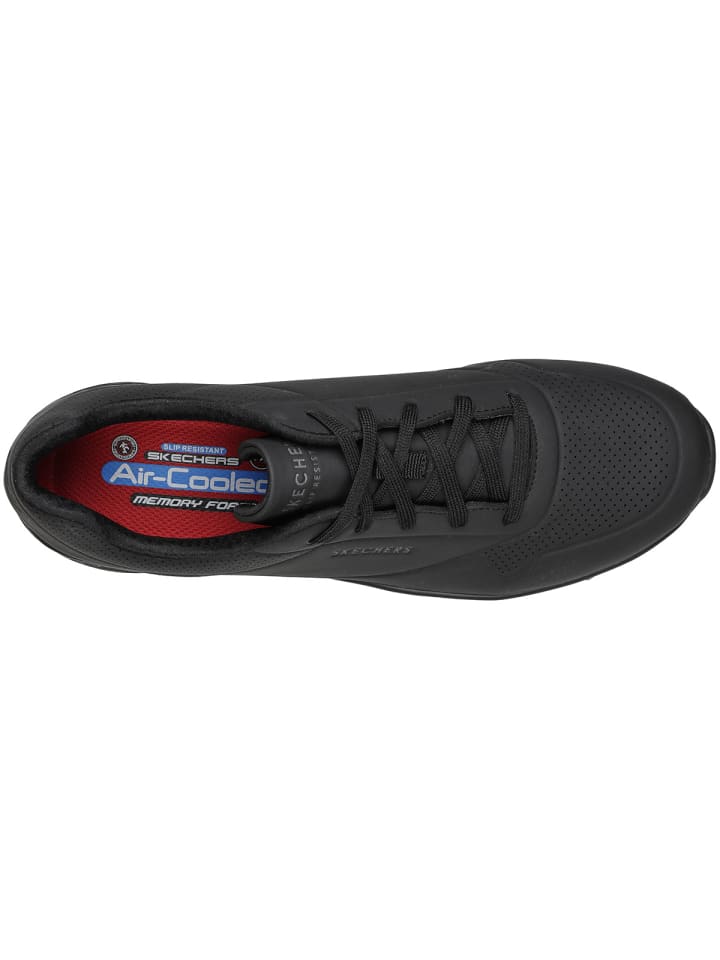 Skechers Низкие кроссовки UNO черного цвета — фото 4