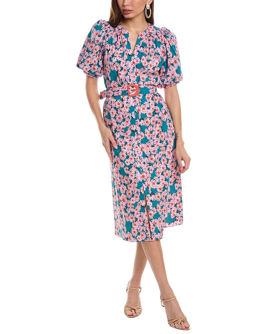

Платье прямого кроя Diane von Furstenberg Laena, розовый