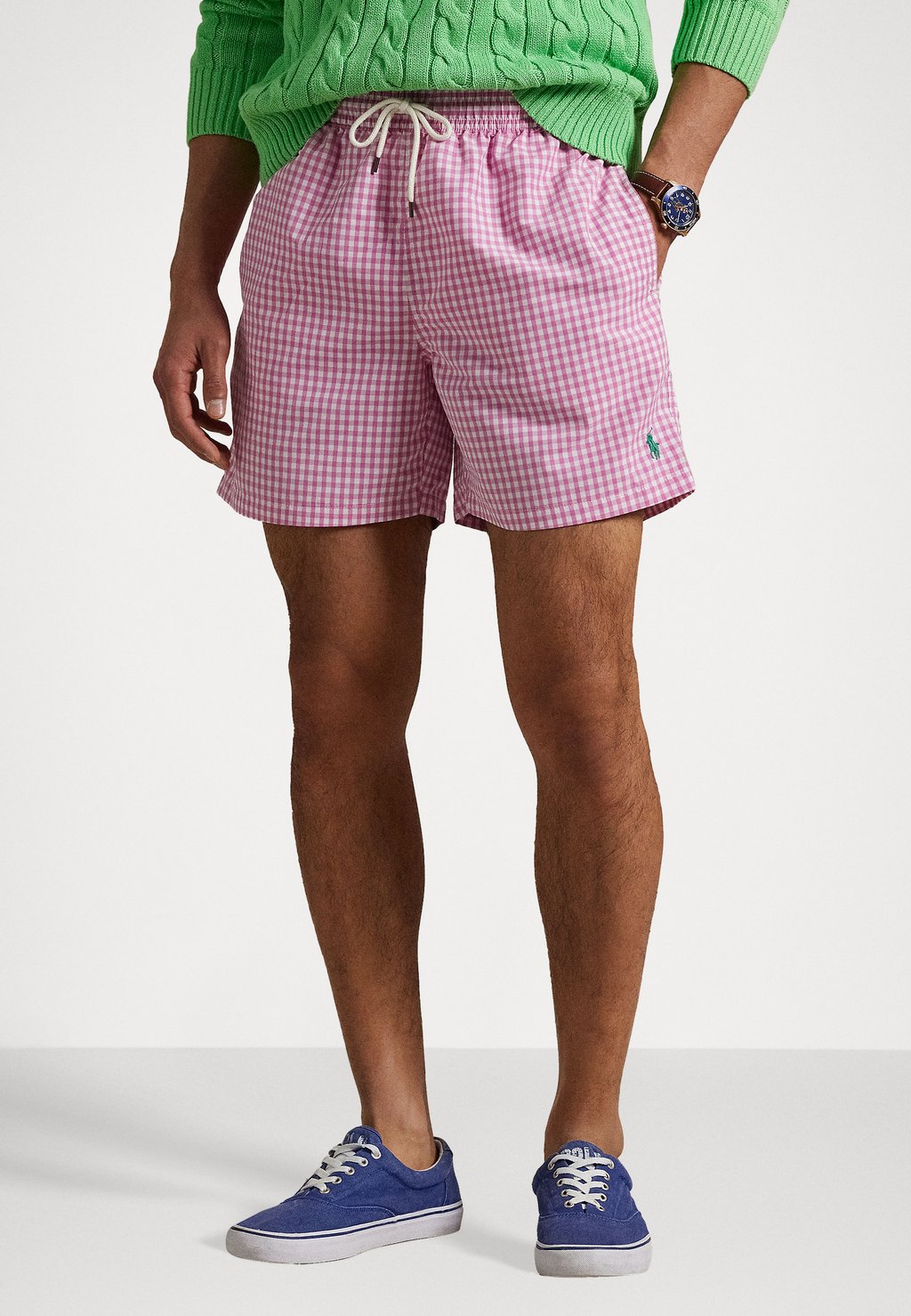 

Пляжные шорты 5.75 INCH TRAVELER CLASSIC SWIM TRUNK Polo Ralph Lauren, светло-красный