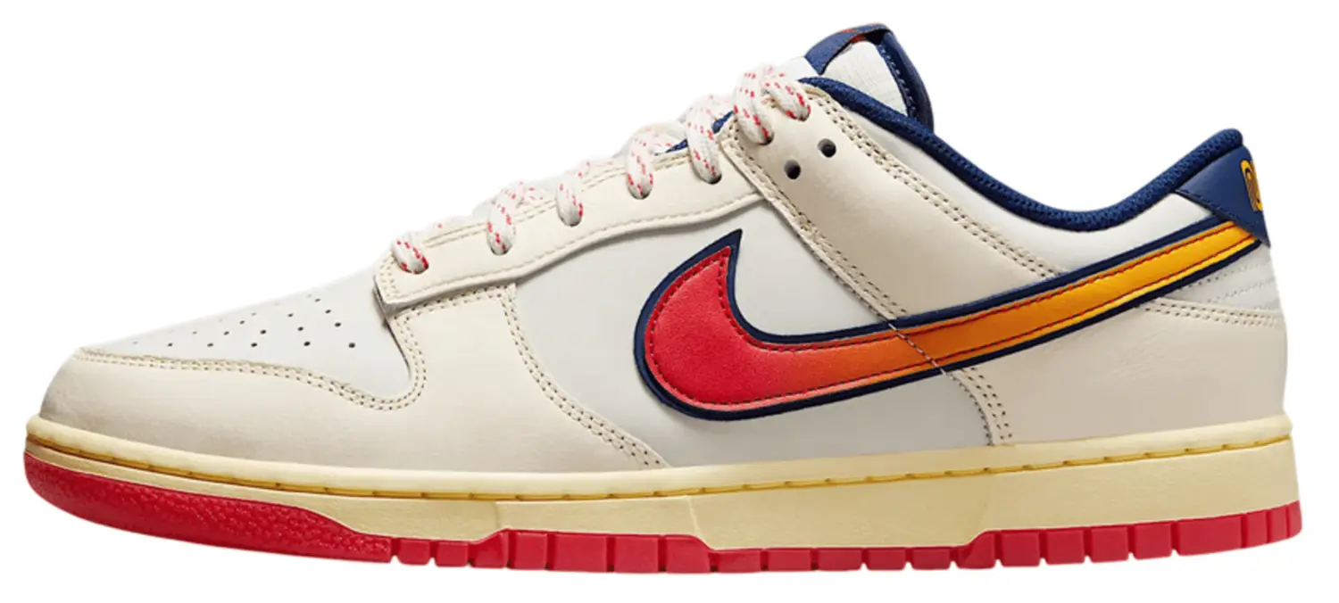Кроссовки Nike Dunk Low Retro Lettering, кремовый — фото 2