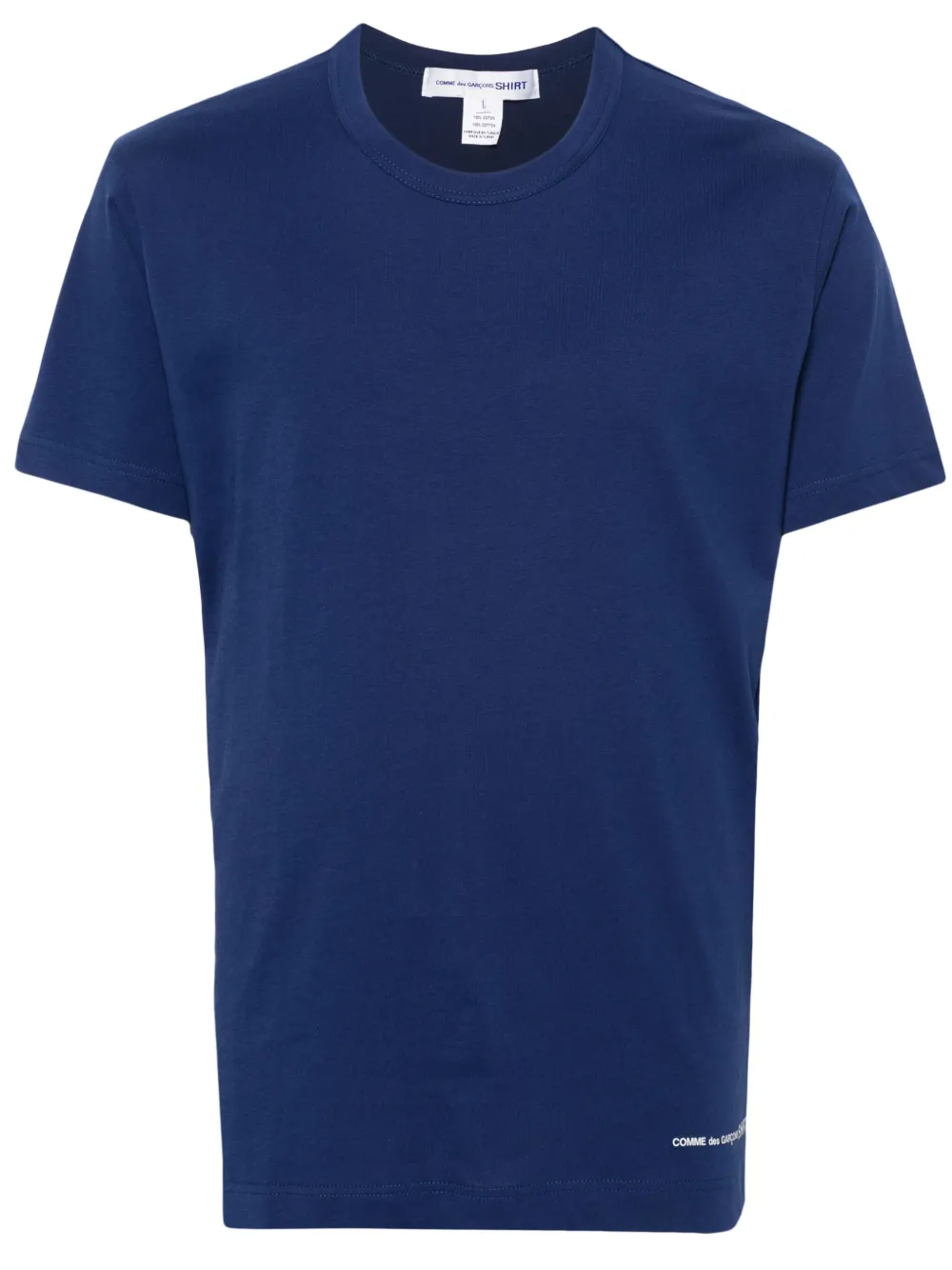 

Футболка с логотипом Comme Des Garçons Shirt, синий