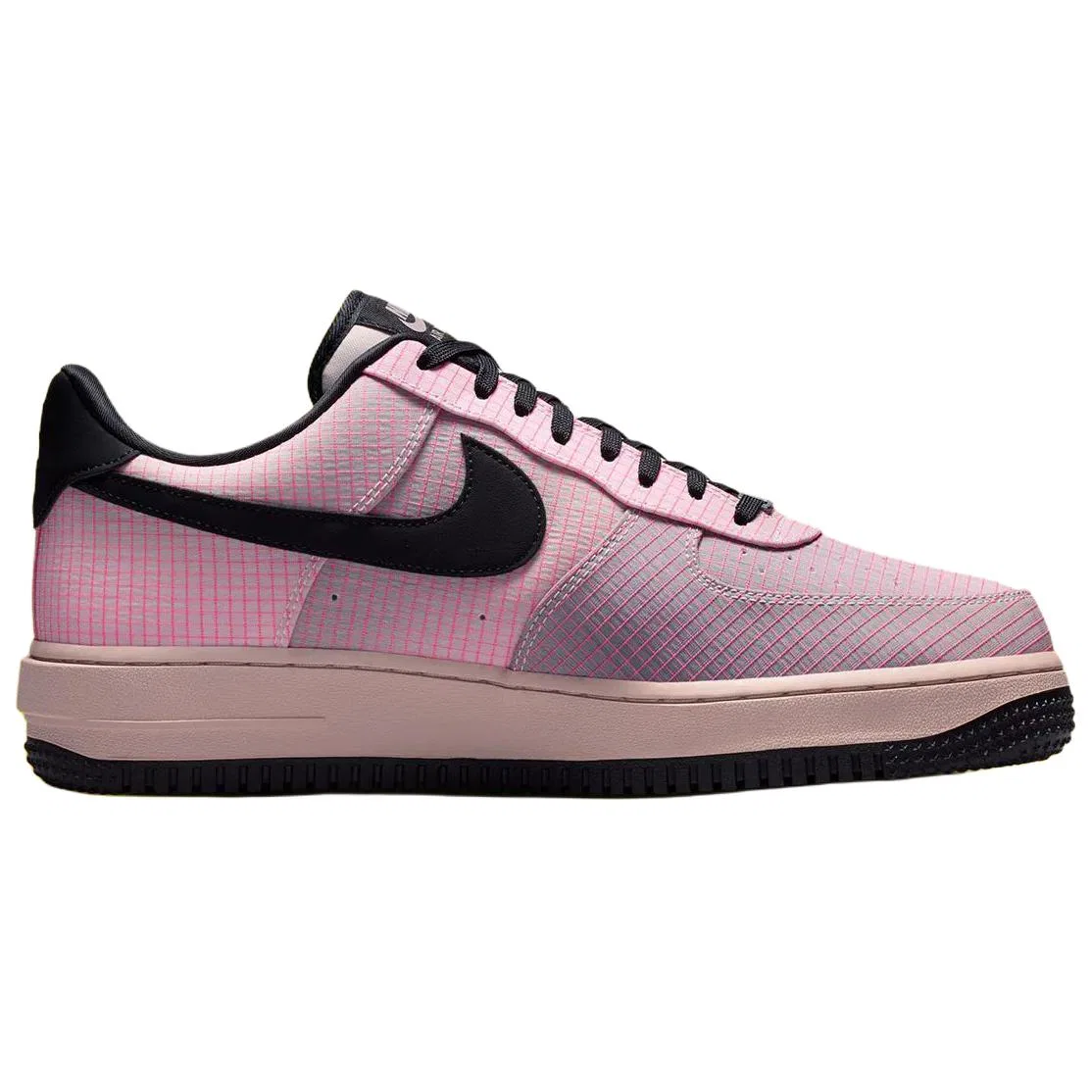 Кроссовки для скейтбординга Nike Air Force 1 Low Pink Black — фото 3