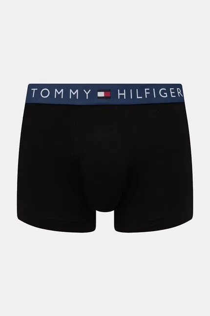 Комплект трусов Tommy Hilfiger TH Original Logo Waistband, 3 предмета, черный — фото 4