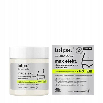 

Toе‚Pa Firming Cream Концентрированный крем для тела 5в1 с максимальным эффектом от растяжек, Tolpa