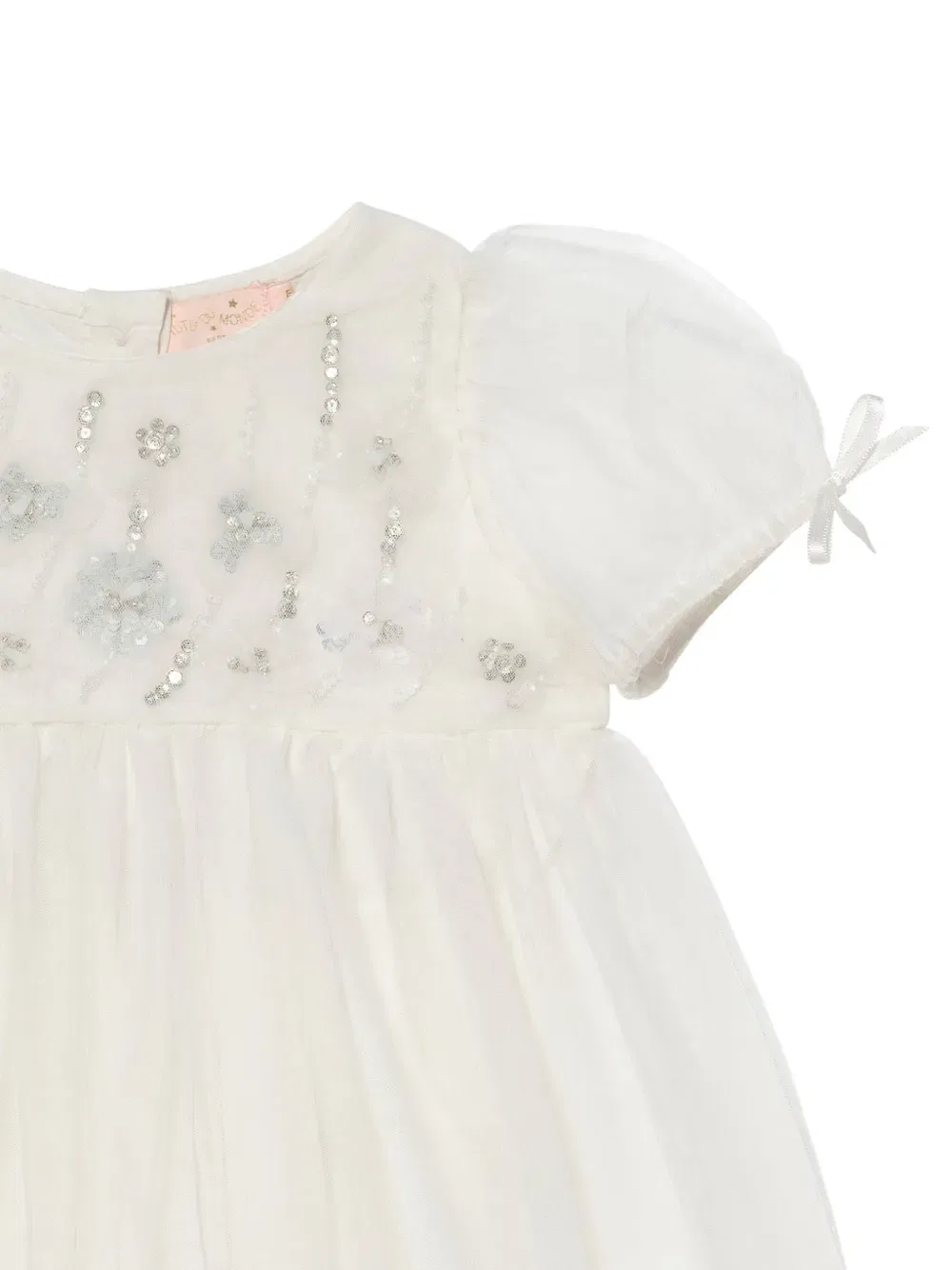 Платье из тюля с оберегом Bebe Tutu Du Monde, нейтральный — фото 3