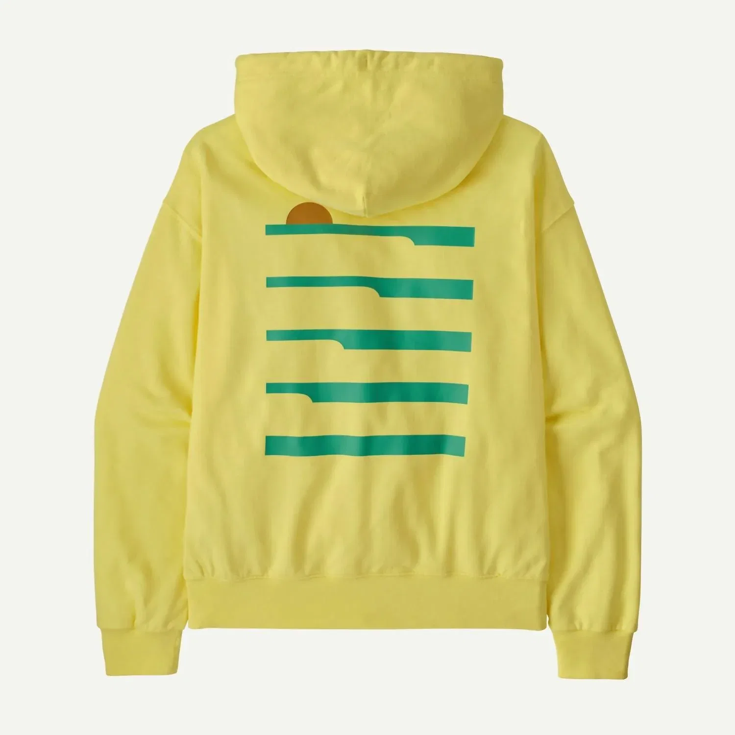 Женская толстовка Water People Waveside Daily Hoody в цвете «Лимонная цедра» Patagonia, Lemon Zest — фото 2