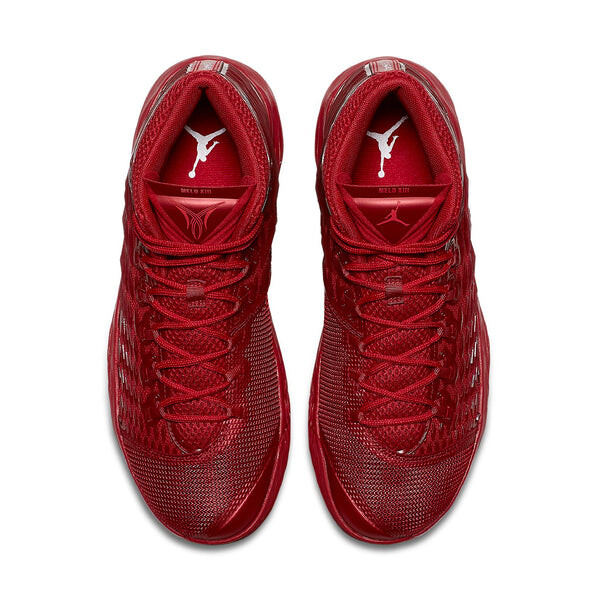 Кроссовки melo m13 x carmelo anthony красные Air Jordan, красный — фото 4