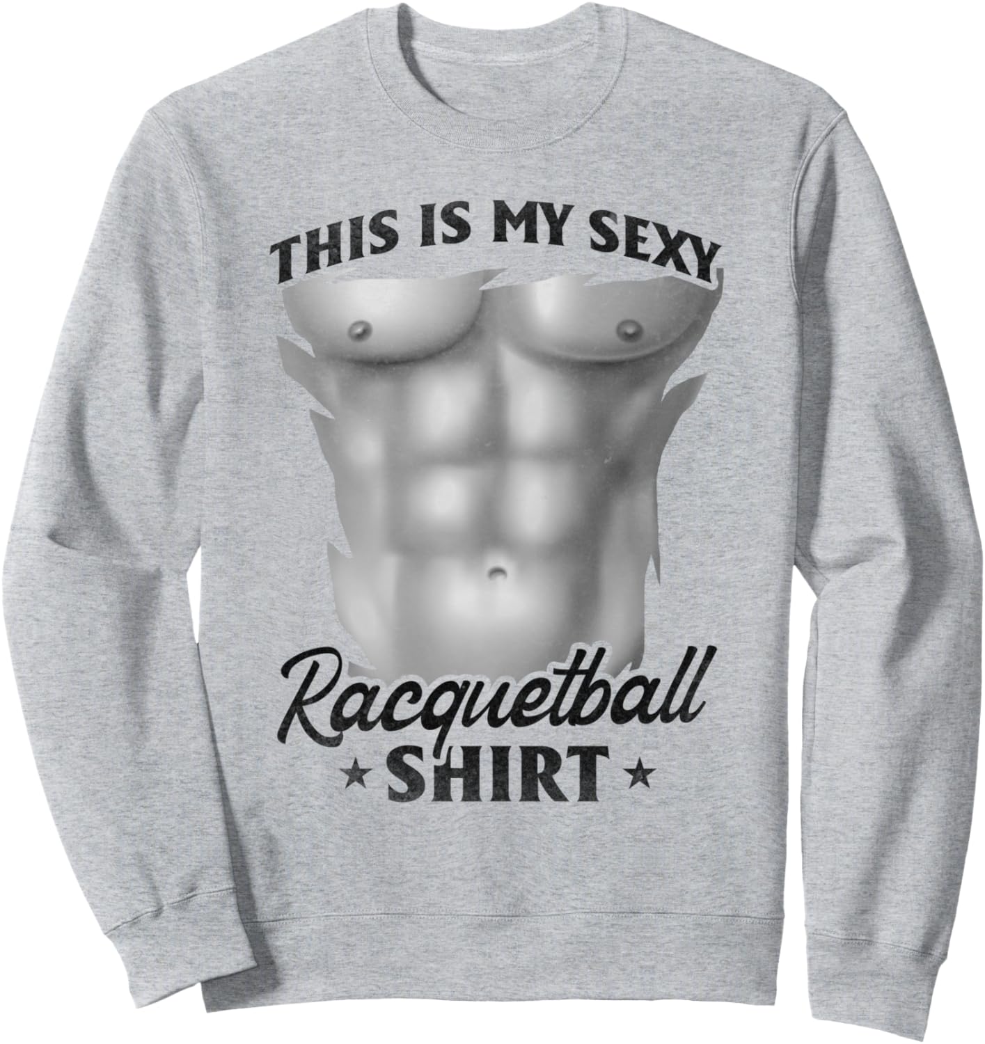 

Это моя сексуальная толстовка для игры в ракетбол, толстовка для игрока в ракетбол Funny Racquetball Designs, серый