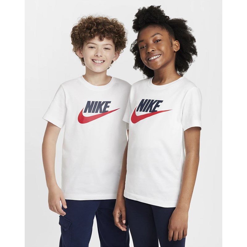 

Детская футболка футура Nike, белый