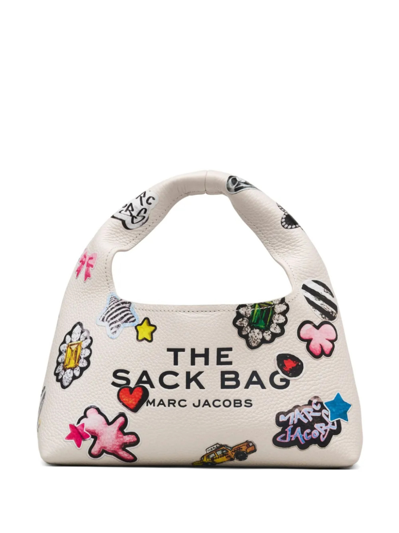 

Сумка The Sticker Mini Sack Marc Jacobs, белый