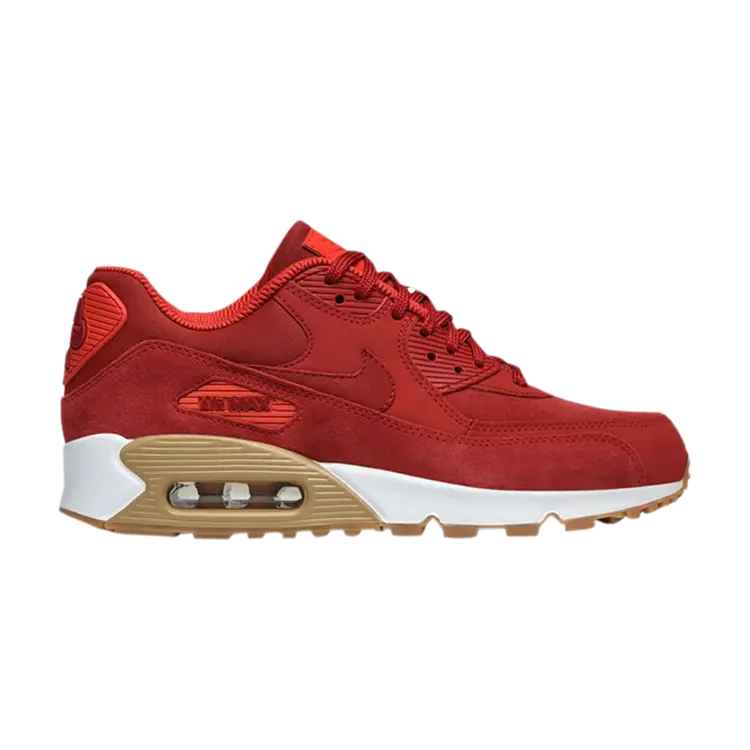 Кроссовки Nike Wmns Air Max 90 'Gym Red Gum', красный