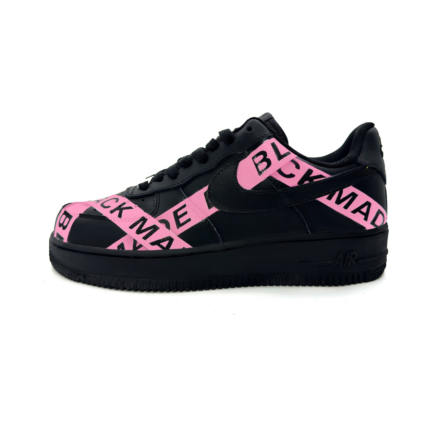 

Кроссовки Nike Air Force 1 Skateboarding Shoes Unisex Low-top Black/Pink, черный