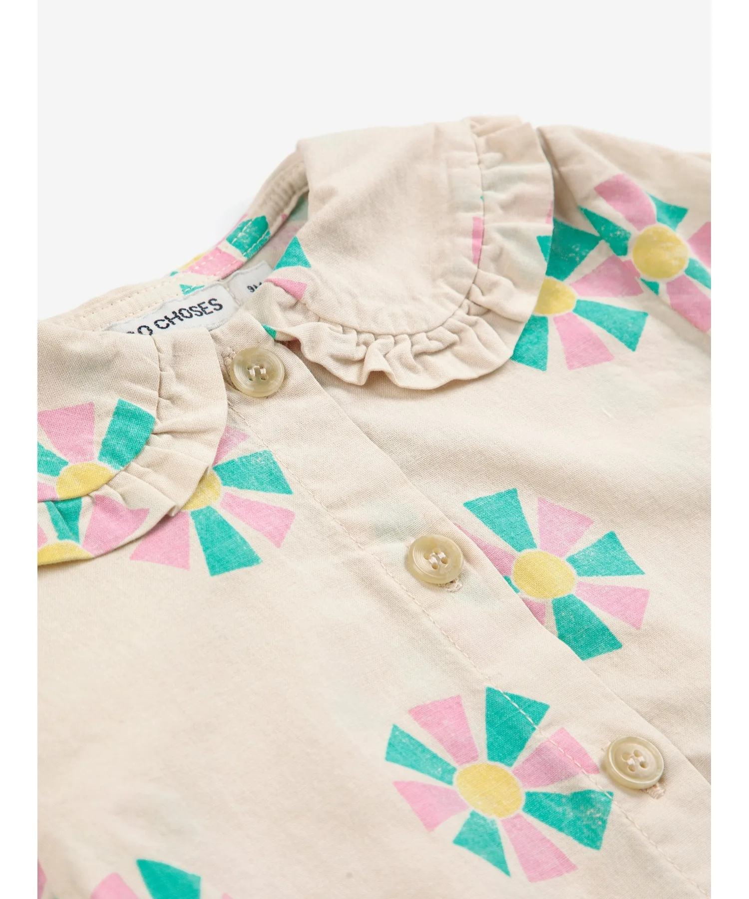 Детская блузка BOBO CHOSES Kaleidoscope all over blouse — фото 3