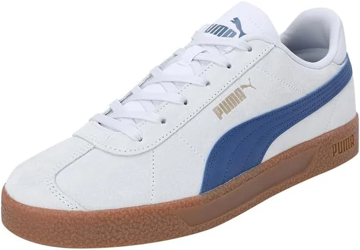 Кроссовки PUMA Unisex Club, Glacial Gray Dark Night Gold Blue