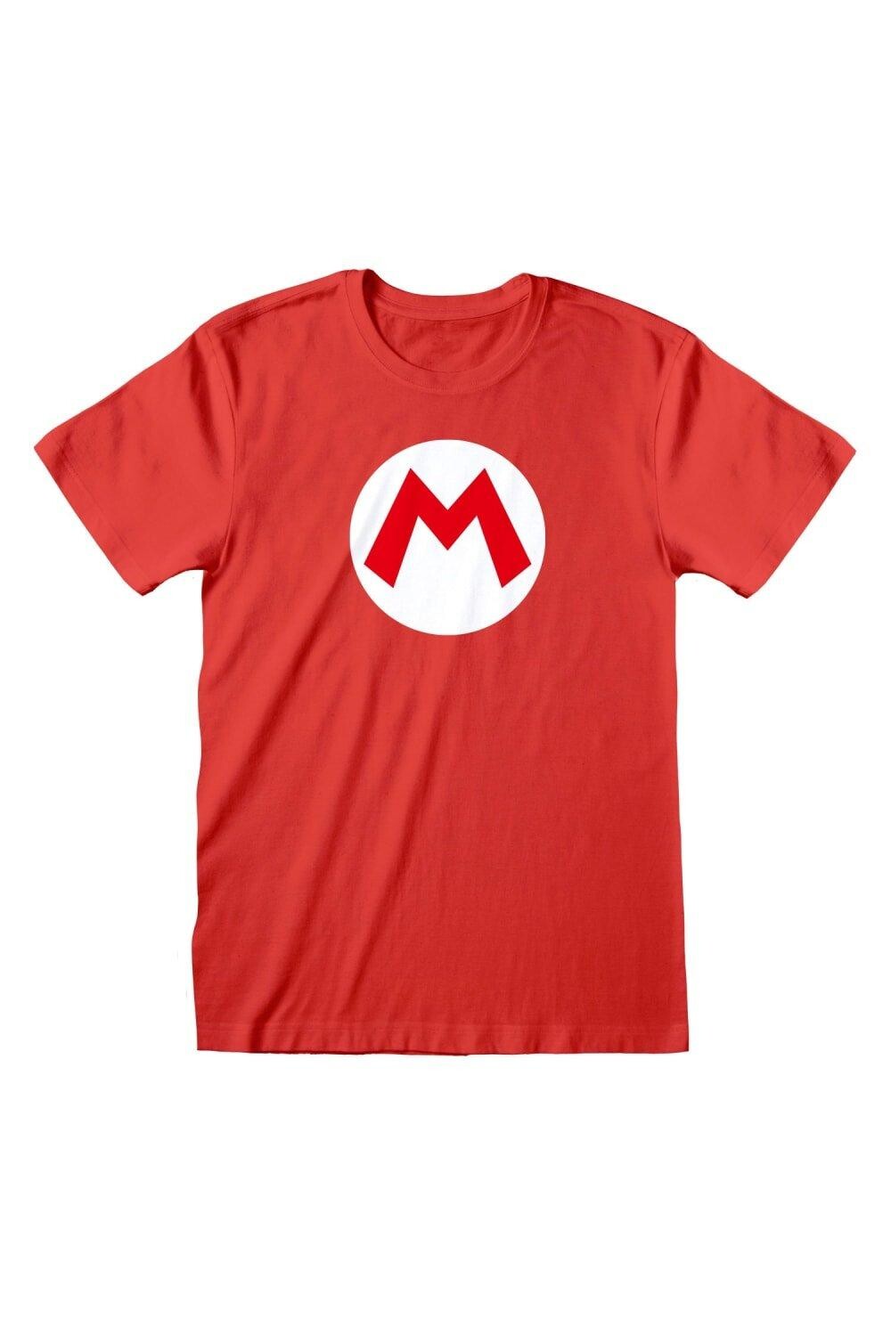 

Футболка с логотипом Super Mario, красный