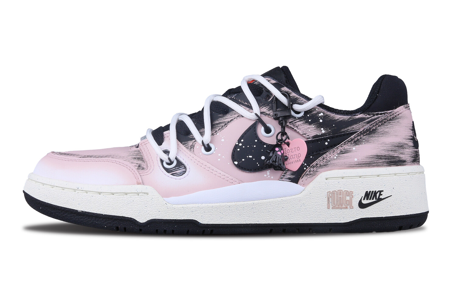 

Мужские кроссовки для скейтбординга Nike Full Force, Black/Pink