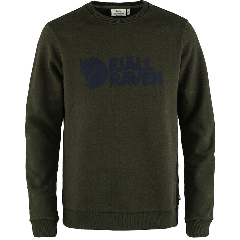 

Мужской свитер с логотипом Fjallraven, оливковый