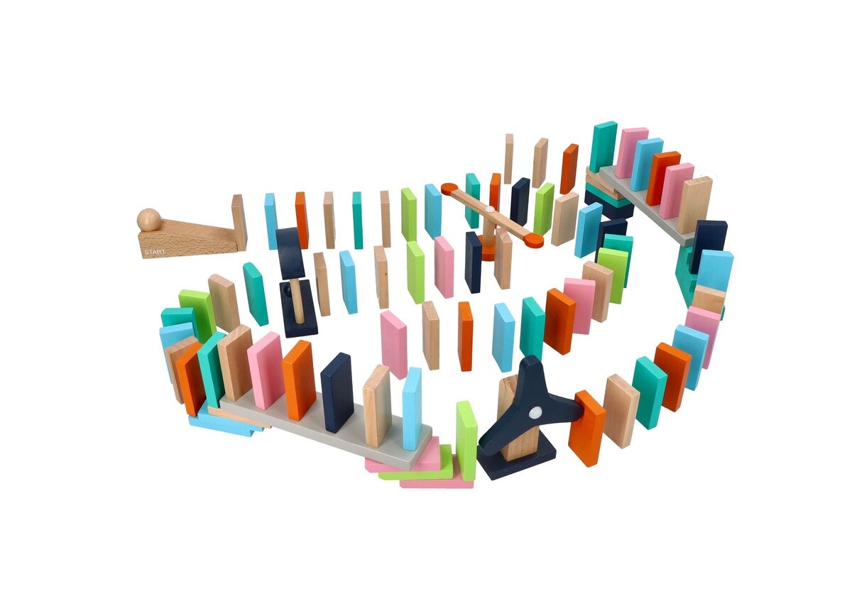 

Красочные домино Adam Toys, настольная игра, логическая игра, Adam Toys