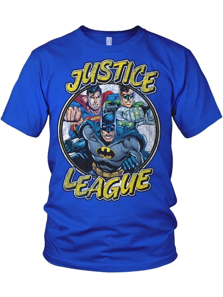 

Футболка Justice League, синий