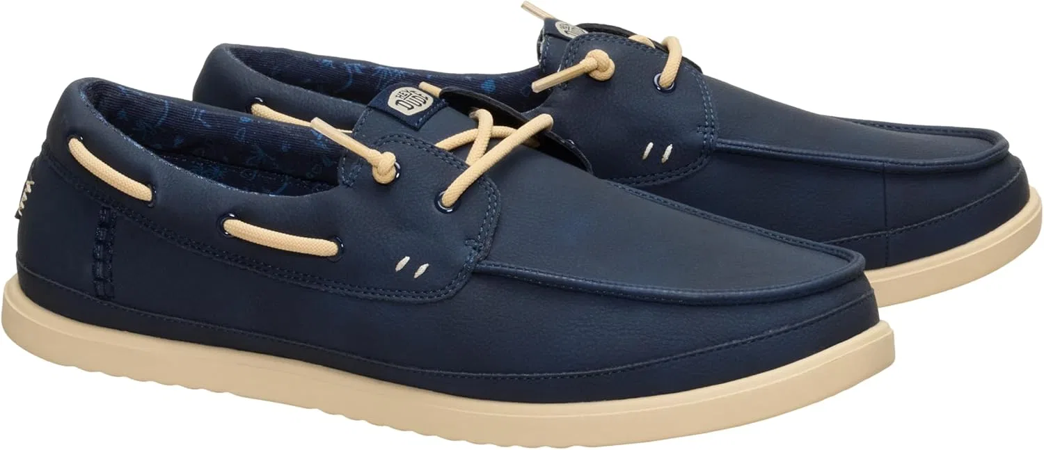 Лоферы Hey Dude Harbor Lo Classic, Navy Blazer/Boulder Tan HEYDUDE — фото 2