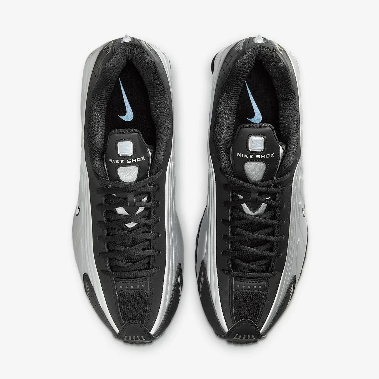 Мужские кроссовки для легкой атлетики Nike Shox R4, черный — фото 4