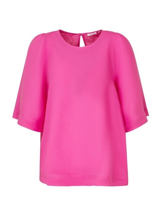 

Однотонная блузка-рубашка Seidensticker, розовый