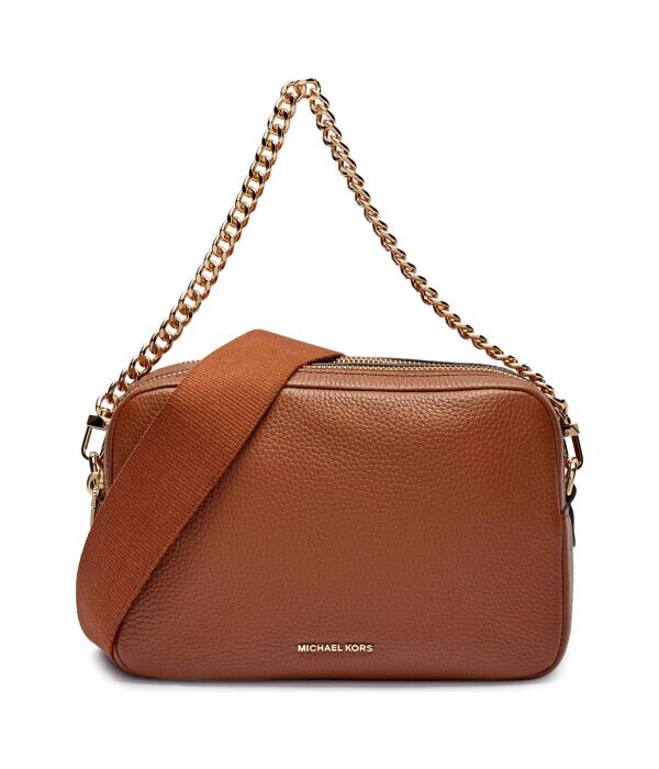 

Сумка-мессенджер кожаная Michael Kors Bryant, коричневый