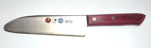 Детский кухонный нож 13 см с красной рукоятью от Sakai Touji