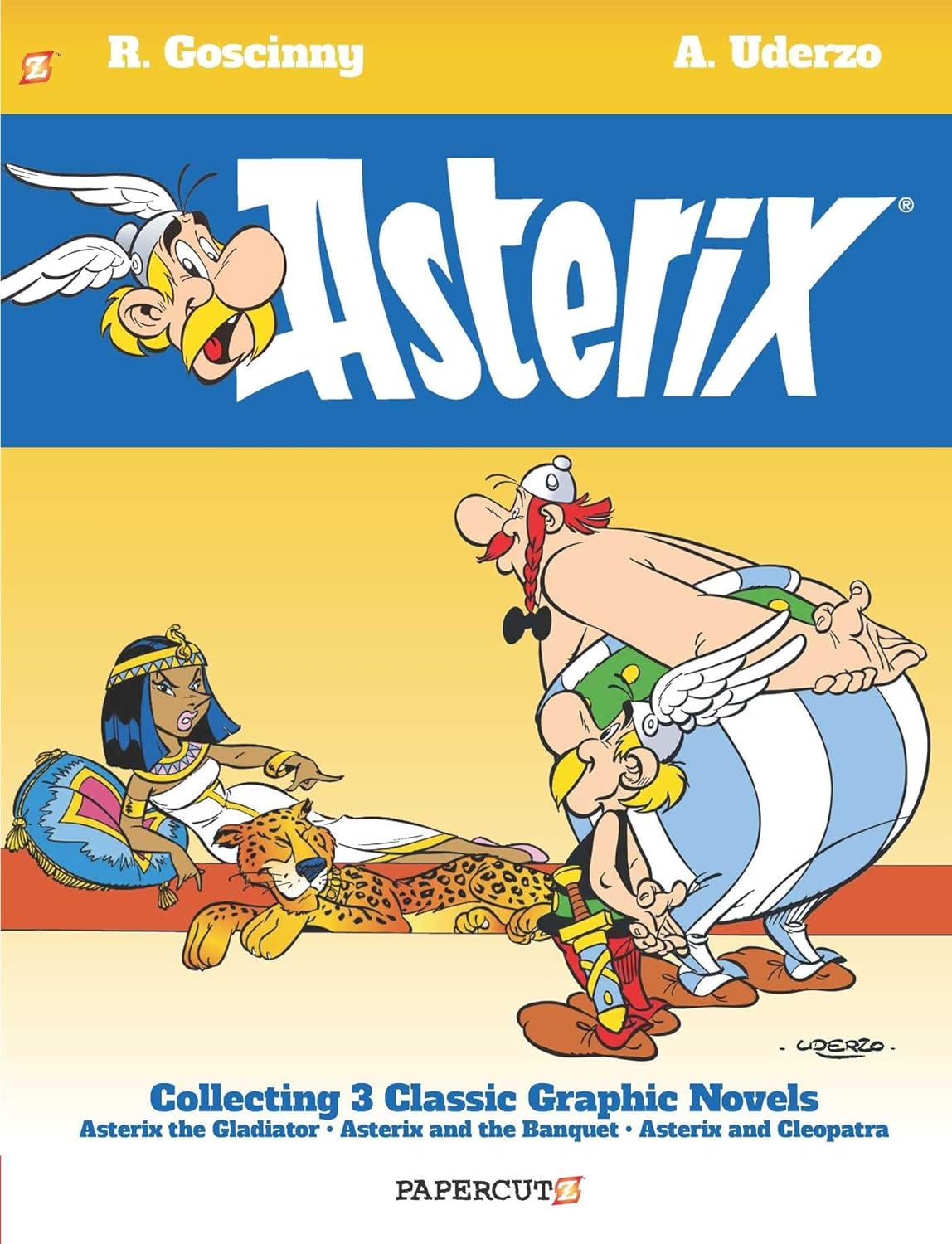 

Asterix Omnibus Vol. 2: Collects Asterix the Gladiator, Asterix and the Banquet, and Asterix and Cleopatra (Papercutz)