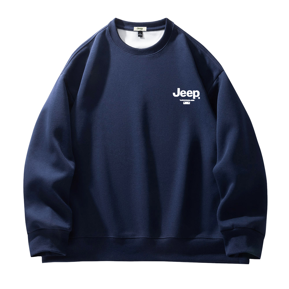

Свитшот Unisex Crew Neck Thickened Heavyweight Jeep, p74gmkj218 royal синий[fleece-lined]