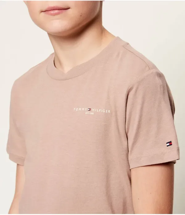 Футболка regular fit Tommy Hilfiger, бежевый — фото 4