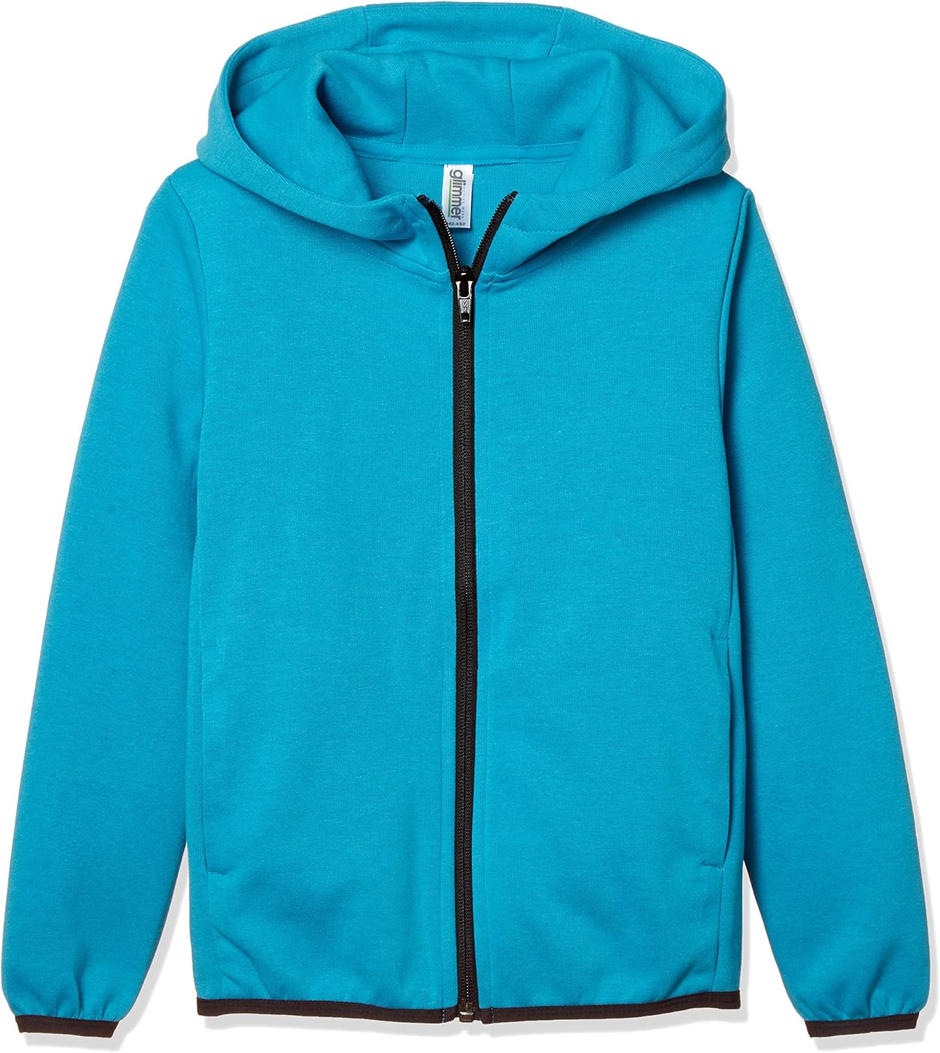 

Мужская толстовка на молнии Glimmer 00342-ASZ Dry Sweat, бирюзовый