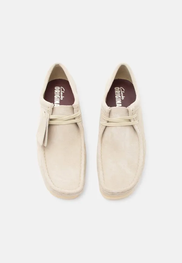 Повседневные кроссовки wallabee на шнуровке Clarks Originals, Maple — фото 4