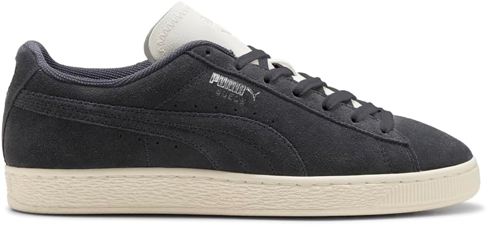 

Мужские замшевые кроссовки PUMA с шнуровкой, повседневные - серые