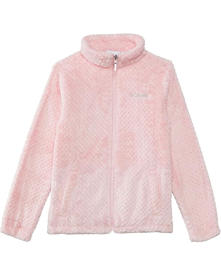 

Куртка Columbia Kids Fire Side Sherpa Full Zip, цвет Satin Pink