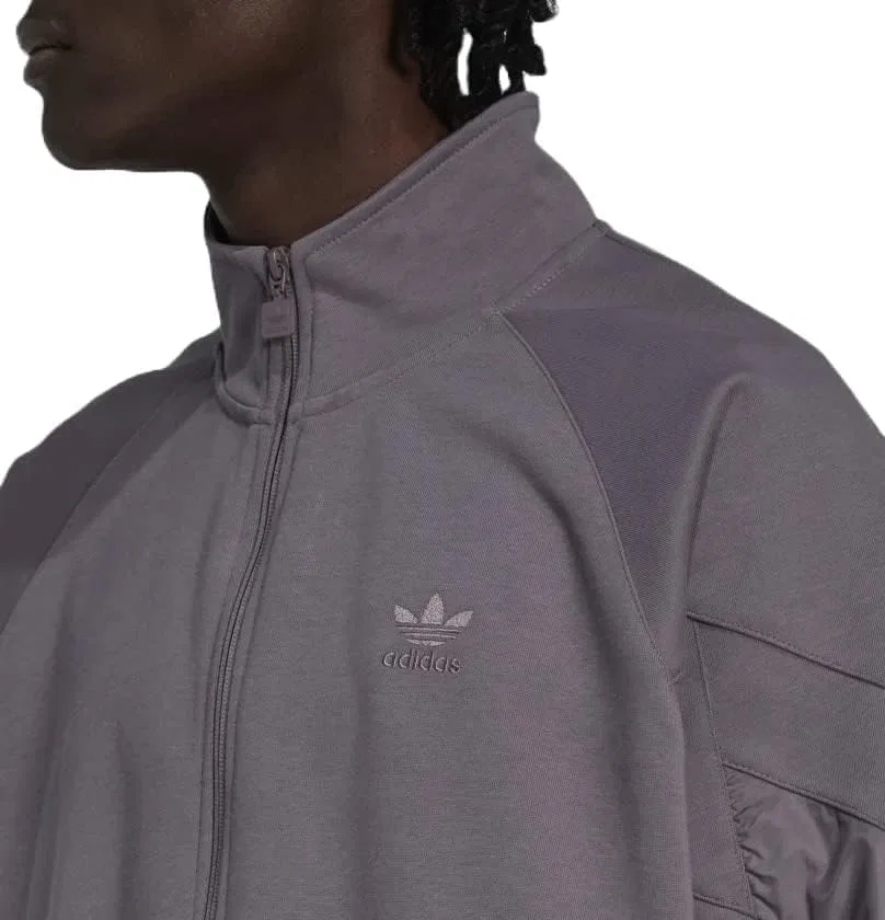 Мужская спортивная куртка adidas REKIVE TRACK TOP, цвет Trace Grey — фото 4