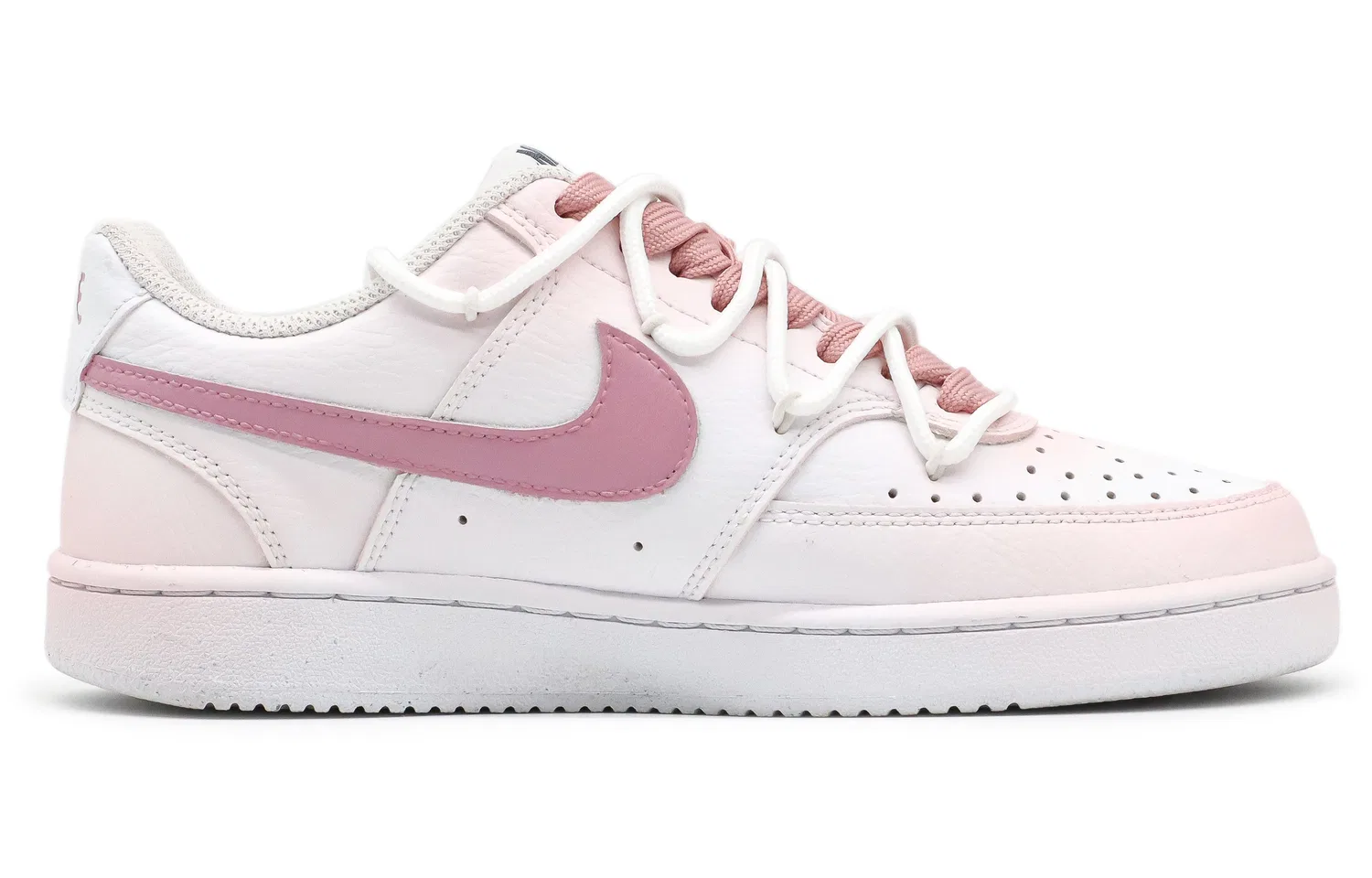 Кроссовки Nike Court Vision 1 Low Pink White — фото 4