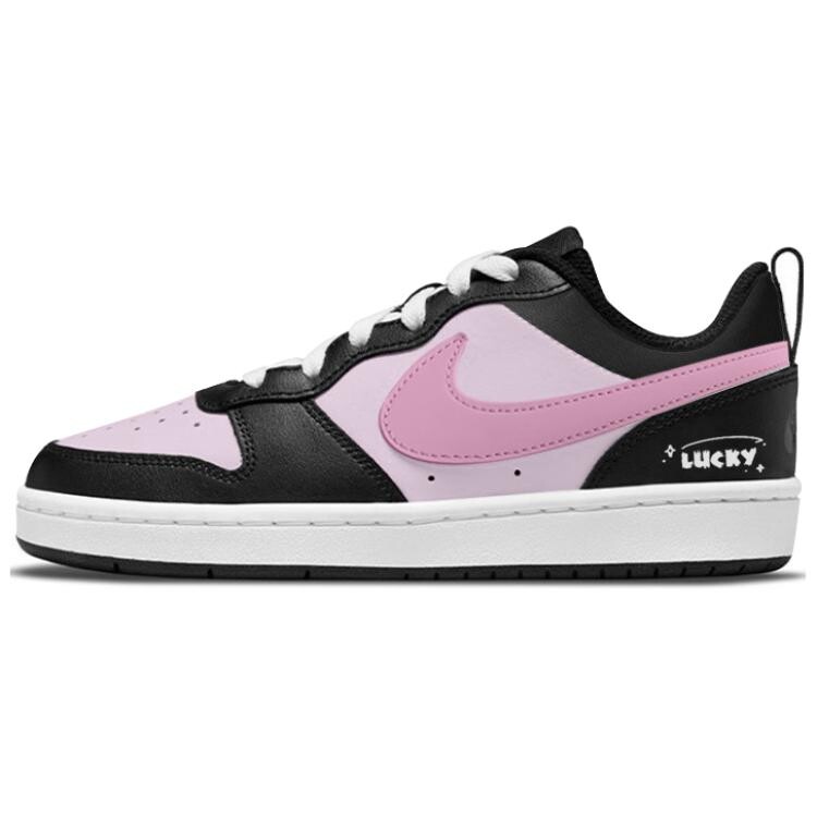 

Кроссовки Nike Court Borough Skateboarding Shoes Women's Low-top Pink, черный