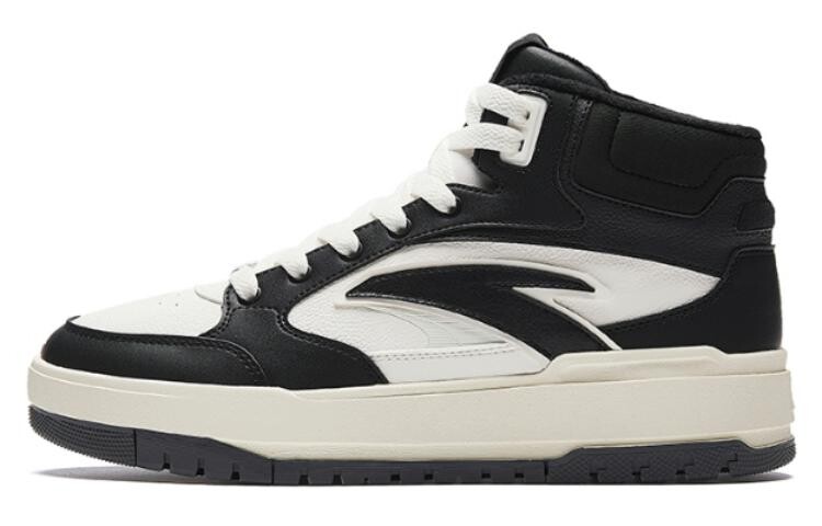 

Кроссовки ANTA Skateboarding Shoes Men High-top Black/ivory, черный/слоновая кость