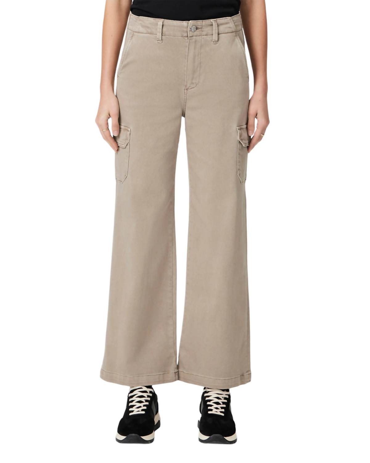 

Брюки Carly Cargo In Vintage Moss Taupe Paige