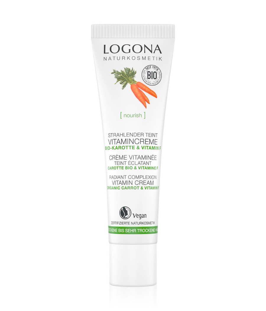 

Крем для лица Logona Bio-Karotte & Vitamin F Teintoptimierend, 30 ml
