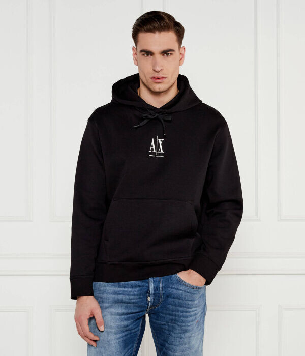 

Толстовка Regular Fit Armani Exchange, черный