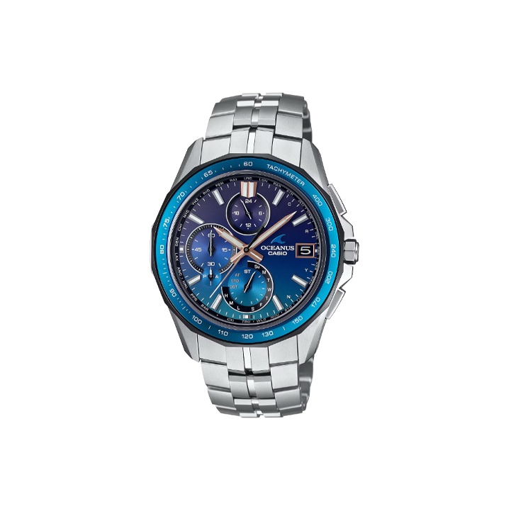 

CASIO Часы Men OCEANUS Blue Watch, Blue Dial
